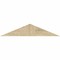 Ekena Millwork Portland Rough Sawn Timber Gable Bracket, Douglas Fir, 36"W x 7"H x 2"D x 6"F, 5/12 Pitch GBW036X07X0206POR00RDF - alternate 1